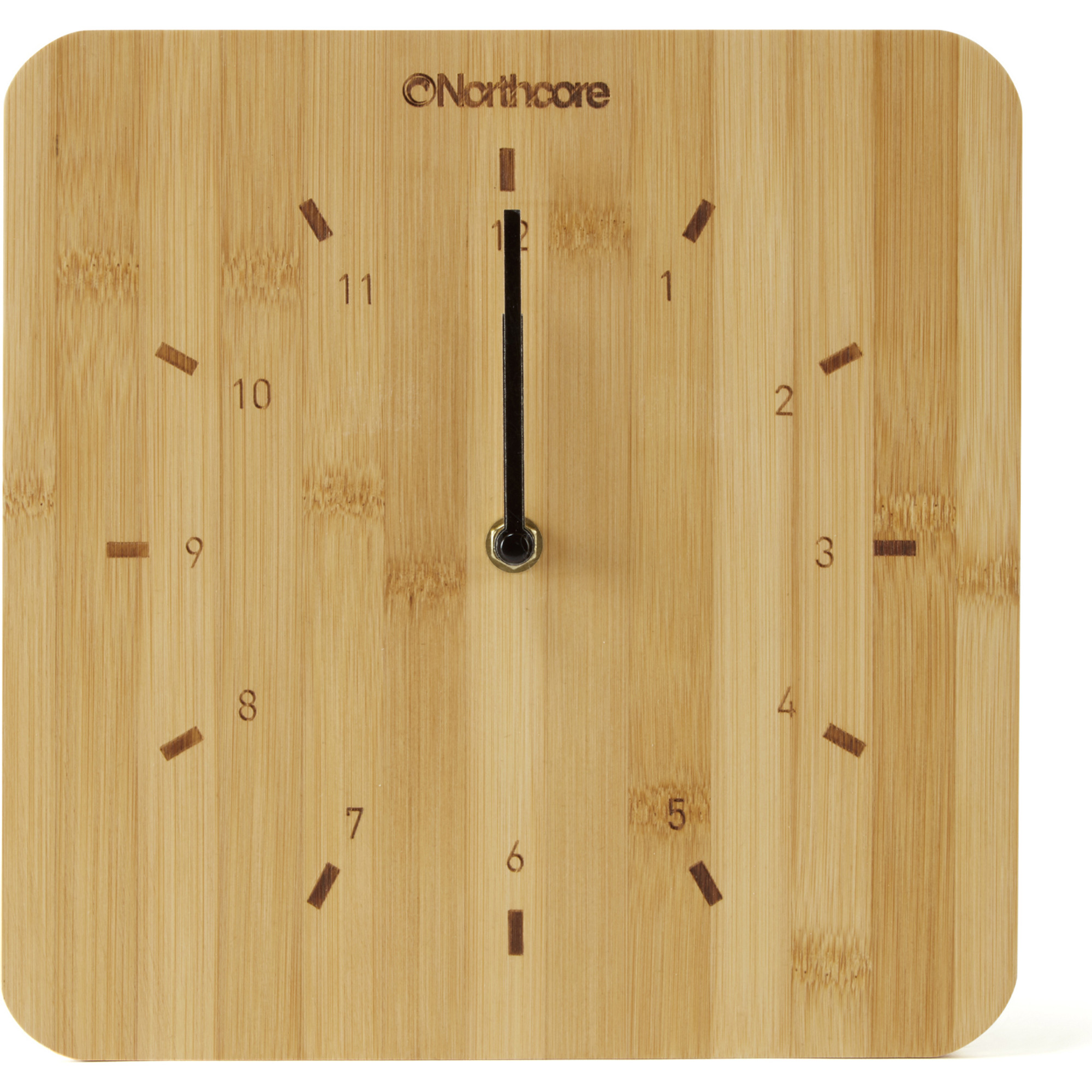 2024 Northcore Wall Mounted Bamboo Time Clock NOCO88F Wood Boardsports Wetsuit Outlet